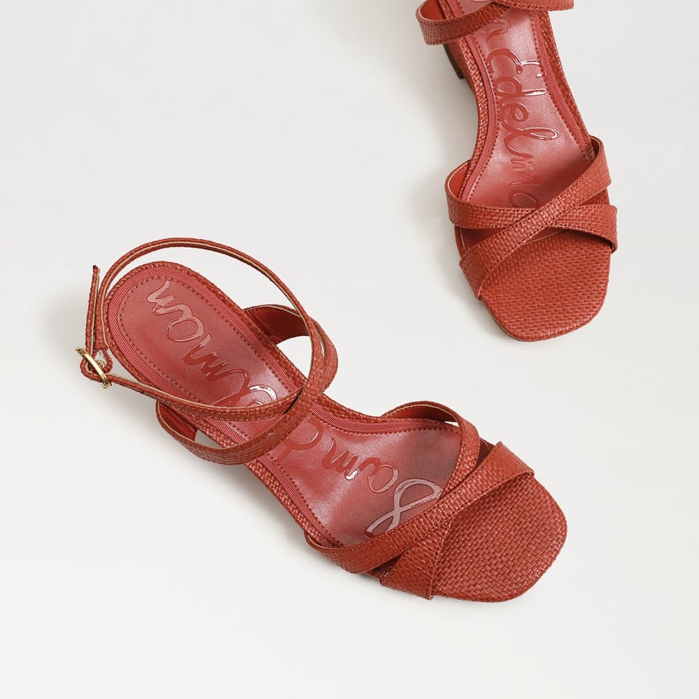 Davi Ankle Strap Wedge Sandal - Image 7