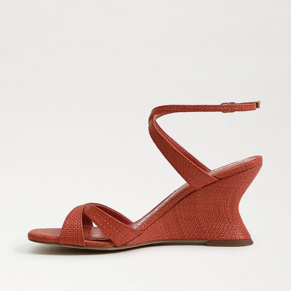 Davi Ankle Strap Wedge Sandal - Image 4