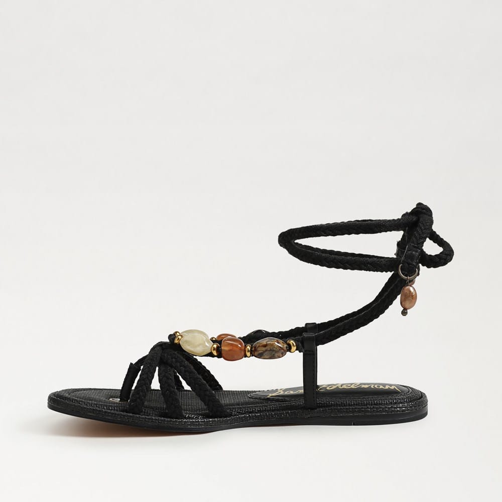Rori lace Up Flat Sandal - Image 4