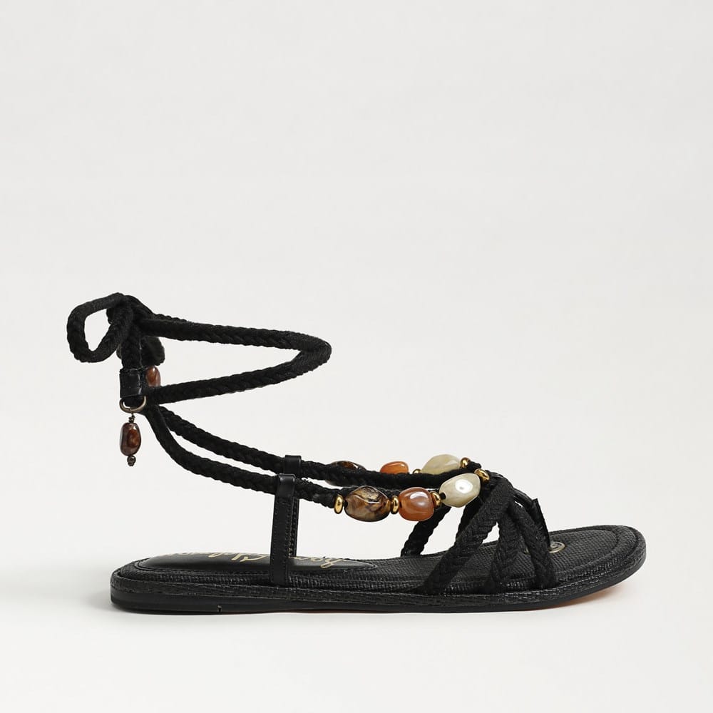Rori lace Up Flat Sandal - Image 2