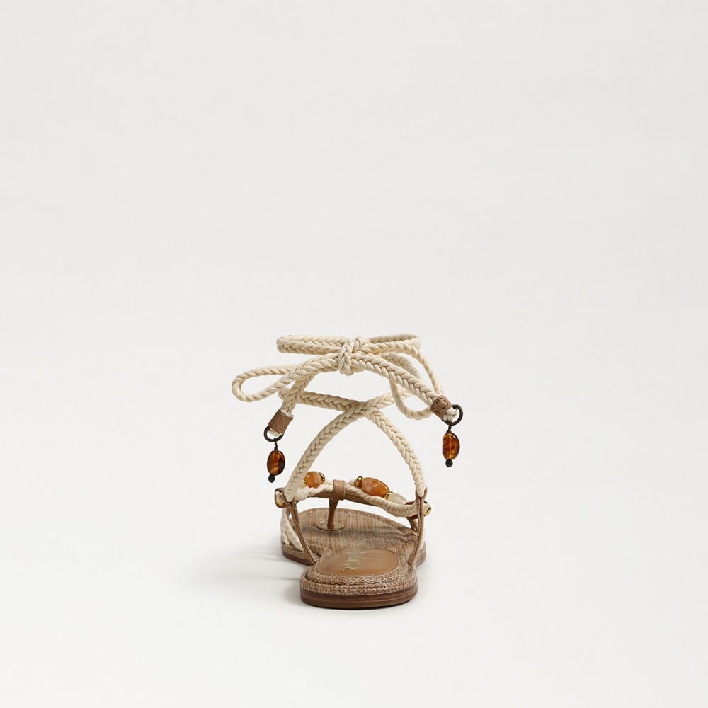 Rori lace Up Flat Sandal - Image 5