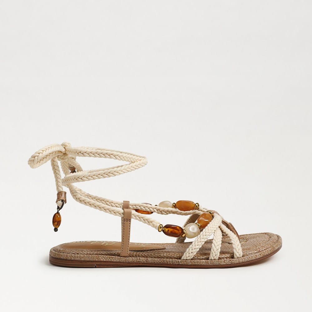Rori lace Up Flat Sandal - Image 2