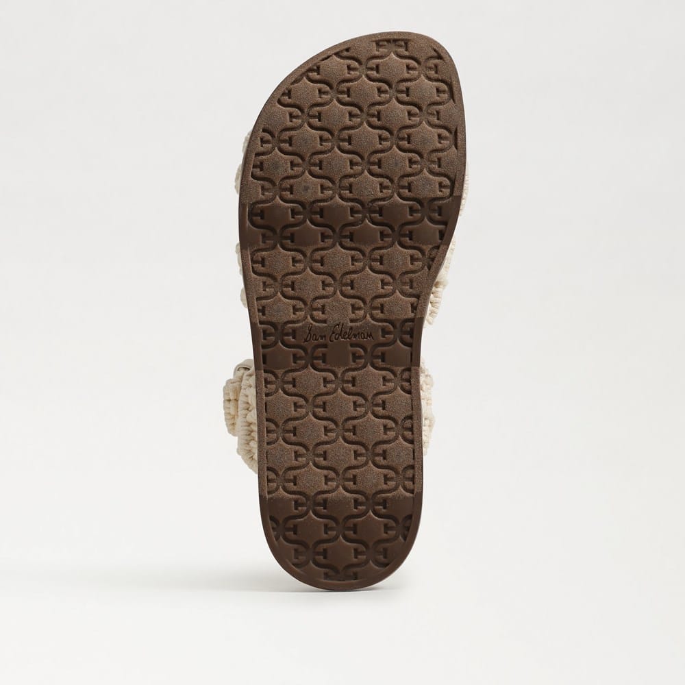 Lucy Woven Slip On Buckle Sandal - Image 6