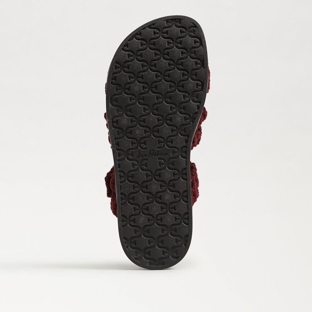 Lucy Woven Slip On Buckle Sandal - Image 6