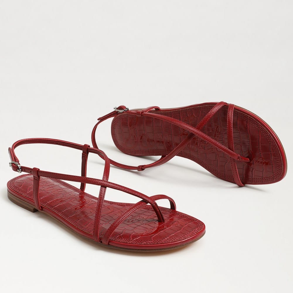 Calla Strappy Flat Sandal - Image 7