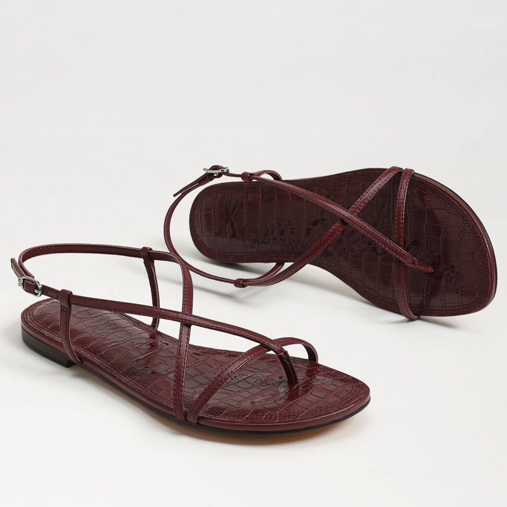 Calla Strappy Flat Sandal - Image 7