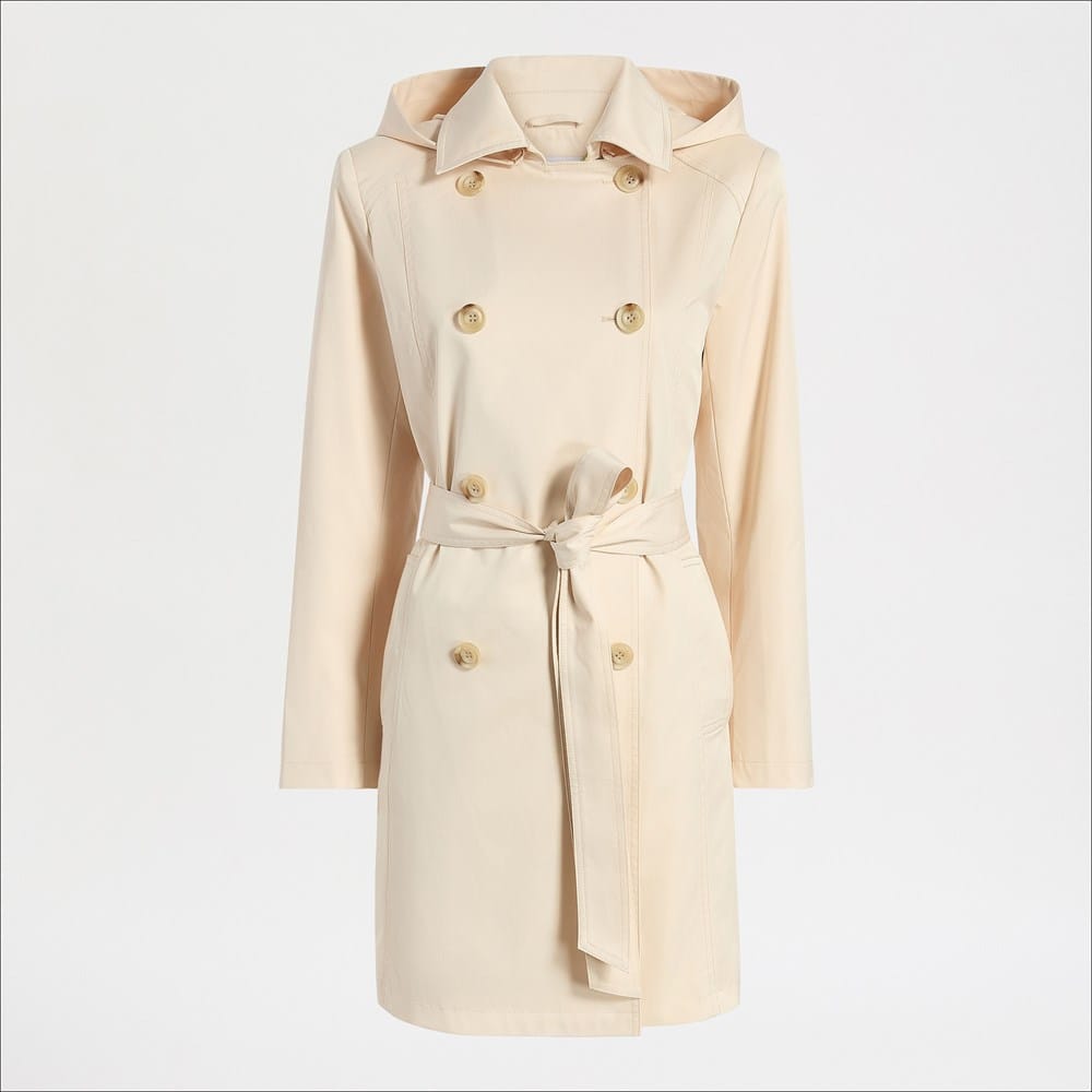 Double Breasted Hood Trench - Image 5