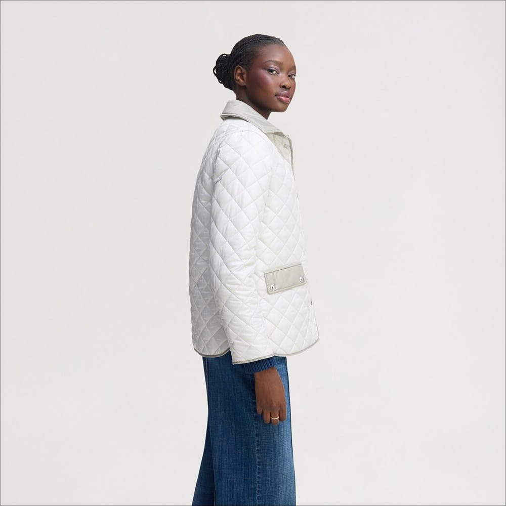 Colorblock Quilt Jacket - Image 3
