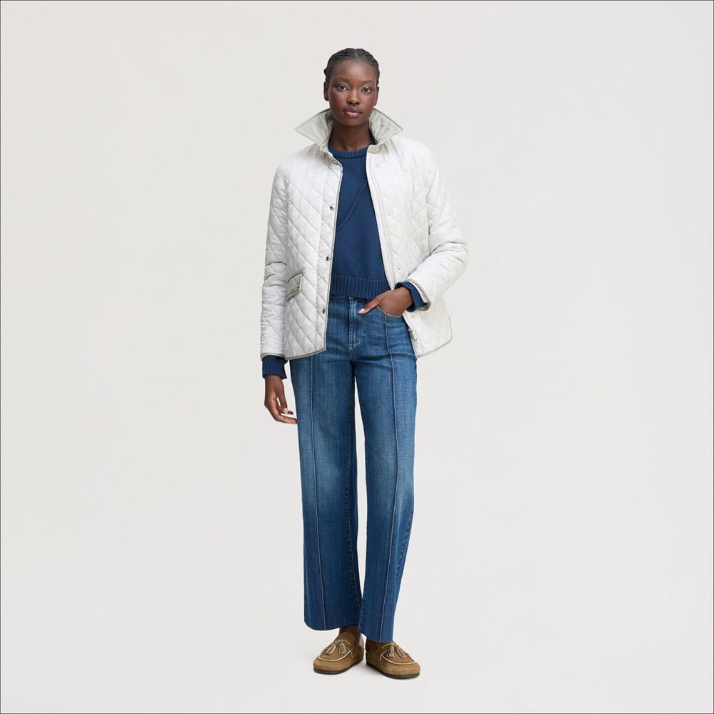 Colorblock Quilt Jacket - Image 2