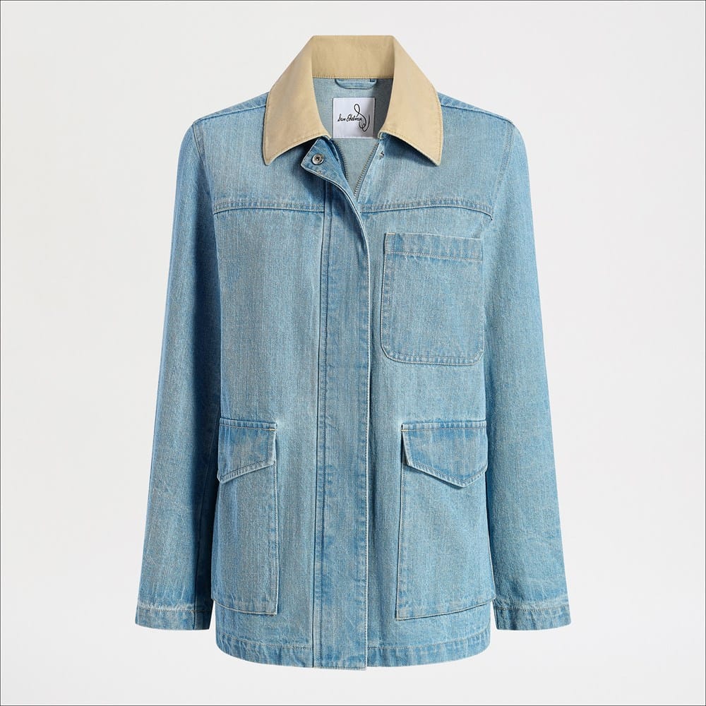 Washed Denim Jacket - Image 3