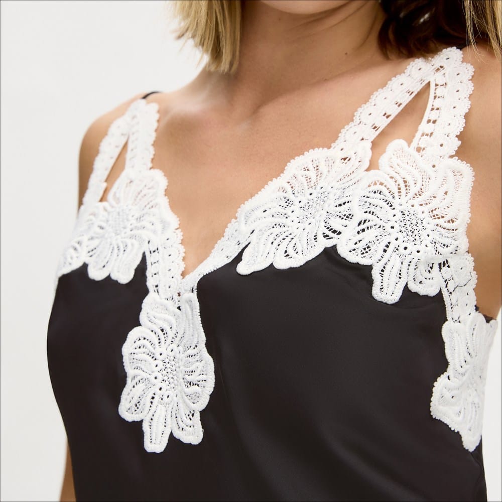 Lace Trim Cami - Image 6