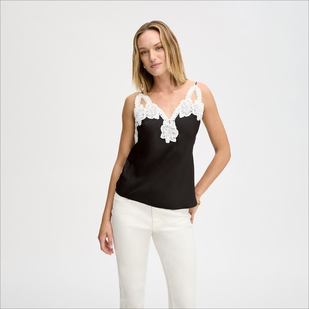 Lace Trim Cami - Image 2