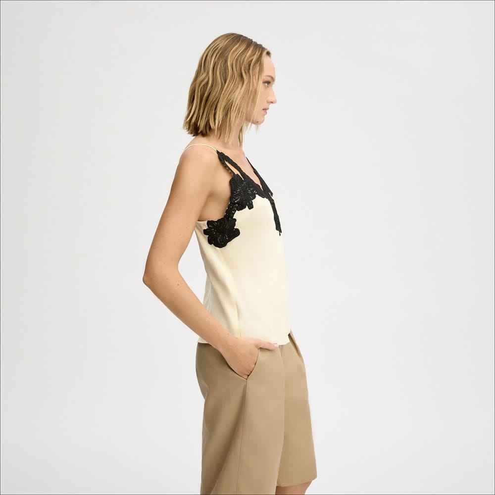 Lace Trim Cami - Image 3
