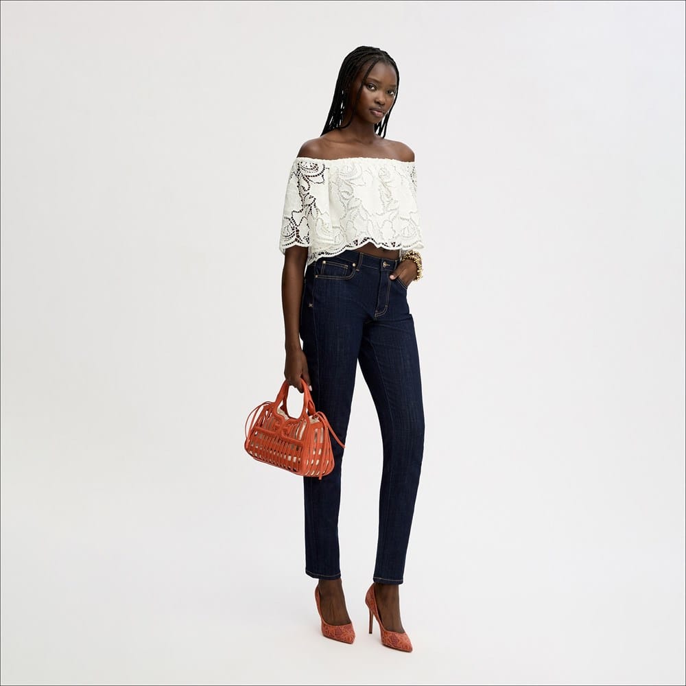 Ruffle Off-The-Shoulder Top