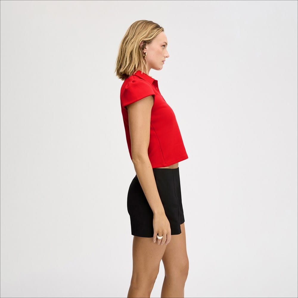 Puff Short Sleeve Polo - Image 3