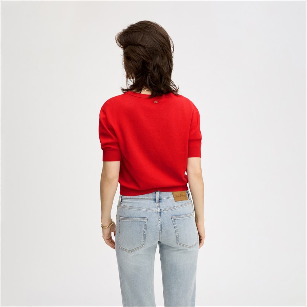 Short Sleeve Sweater - Image 3