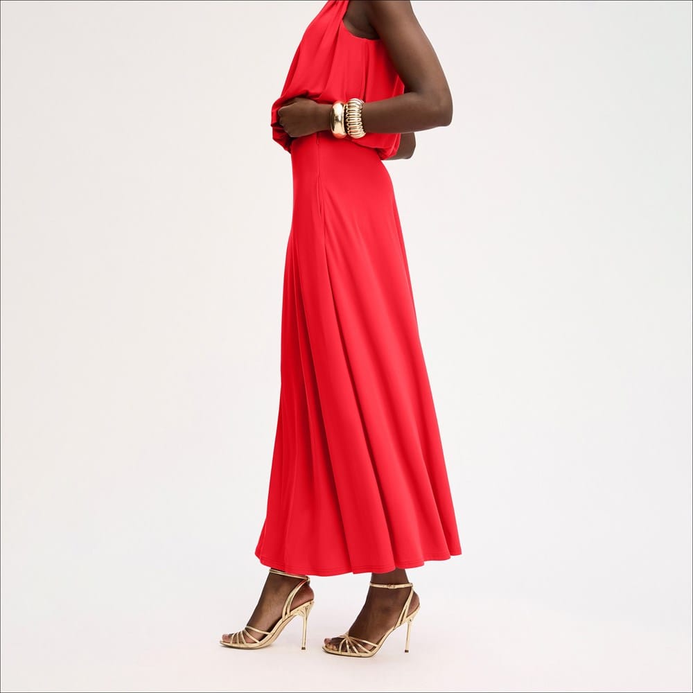 Gathered Midi Skirt - Image 3