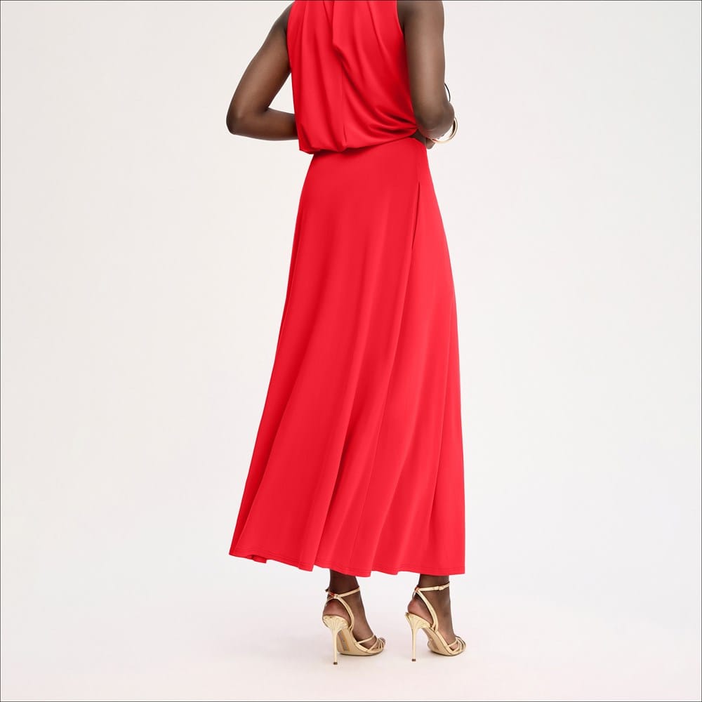 Gathered Midi Skirt - Image 4