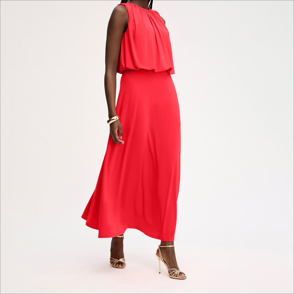 Gathered Midi Skirt - Image 2