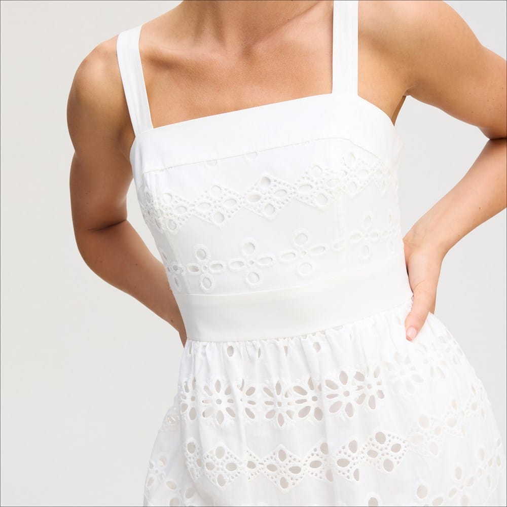Eyelet Maxi Dress - Image 3