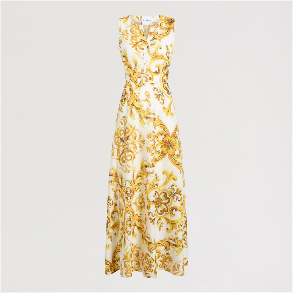 Dolce Gold Maxi Dress - Image 5